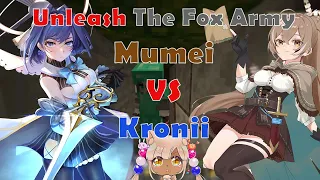 Unleashing The Fox Army, Mumei VS Kronii!!!! The Guardian Of Civilization Won't Hold Back!!!!