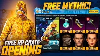 Free RP Crate Opening | Got Free Mythic Outfits | RP Choice Crate Opening | PUBG Mobile