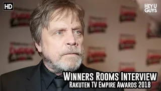 Mark Hamill on the 'unexpected' Star Wars The Last Jedi  - Empire Awards 2018 Red Carpet Interview