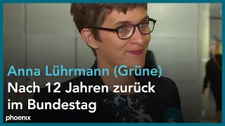 Neuer Bundestag: Anna Lührmann (Grüne) im Interview am 26.10.21