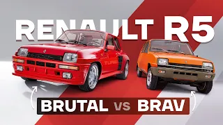 Der kleine Freund wird wild: Renault 5 vs. R5 Turbo