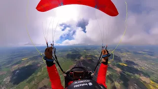 Parapente cross country - 86km dans la plaine Française en feu ce 18 avril 2024 - Ozone Photon