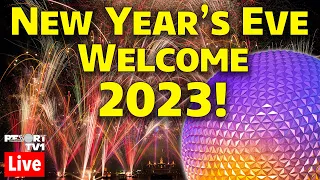 🔴Live: New Year's Eve Fireworks at Walt Disney World - Welcome 2023 at Epcot - Live Stream