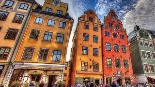 ШВЕЦИЯ: Старый Стокгольм... прогулка по улочкам центра города... Sweden Gamla Stan Stockholm