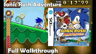 Sonic Rush Adventure (DS) Full Walkthrough