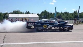 1500HP GAZ-13 Tsaika Sport dragster 1/4mile