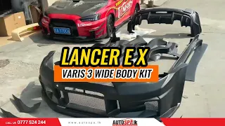 Mitsubishi Lancer EX-Evo-X VARIS 3 WIDE BODY KIT