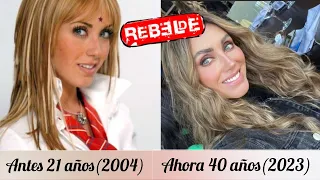 ASI LUCEN LOS ACTORES DE REBELDE | ANTES Y DESPUÉS 2023