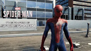 Marvel's Spider-Man PC - Movie Accurate The Amazing Spider-Man Suit Mod Gameplay