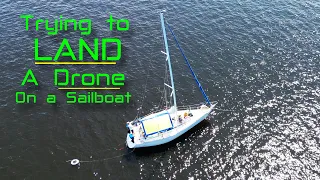 Landing a DJI Mini 3 PRO on a Sailboat - Yikes!