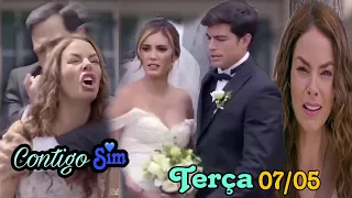 Contigo Sim - Ângela Descobre que Álvaro se Casou Com Outra Mulher Capítulo 12 Resumo de 07/05/2024