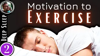 Exercise Motivation: Sleep Hypnosis Black Screen 2-Hours