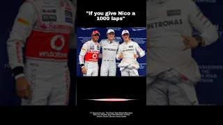 “If you give Nico 100 laps you could give Lewis 2” - Nico Rosberg/Lewis Hamilton