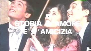 SCENEGGIATO TV  1982  "STORIA D'AMORE E D'AMICIZIA"  di F.Rossi