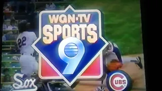 1990 WGN TV Promo Dual Opening Day Broadcasts