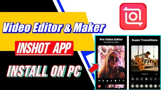 How to install Video Editor & Video Maker - Inshot app install on low Pc | Windows & Mac |#caduindia