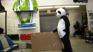 UTV INC SECURITY TAPE FOOTAGE OF PANDA ROBBERY ATTEMPT