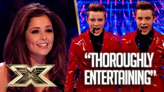 Oops! Jedward do it again | Live Show 2 | Series 6 | The X Factor UK