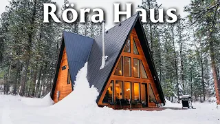 Röra Haus - A Modern, Mountain A-frame Full Tour!