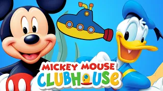Mickey Mouse Clubhouse & Donalds Submarine Adventure - Gear Up & Go Disney Junior Kids