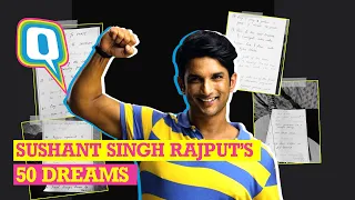 Sushant’s Big Bucket List of 50 Dreams Will Continue to Inspire Us | The Quint