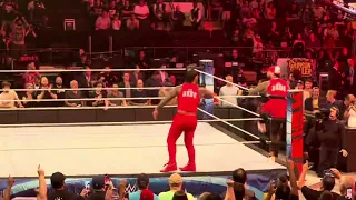 The USOS Entrance LIVE at WWE Friday Night Smackdown Madison Square Garden New York City 7/7/2023