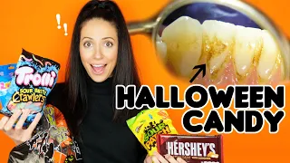 BEST and WORST Halloween Candy For Your Teeth