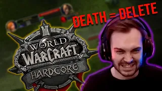 I tried a World of Warcraft Hardcore speedrun