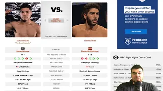 UFC Vegas 17 Thompson vs Neal | Full Card Breakdown & Predictions