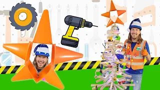 Build a Christmas Tree with Handyman Hal | Tools for Toddlers