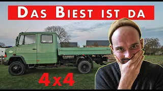 Mein TRAUM wird endlich wahr - Mercedes 814 Allrad für 11.500€ ?