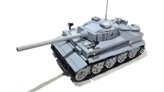 Lego - Cobi ww2 Tiger Heavy Tank Review [MOC]