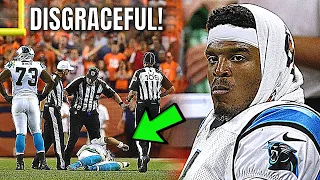 The Game Referees Failed To Protect Cam Newton Where He Was NEVER The Same Afterwards