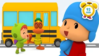🏫 POCOYO in ENGLISH - My School Day [93 min] | Full Episodes | VIDEOS and CARTOONS for KIDS