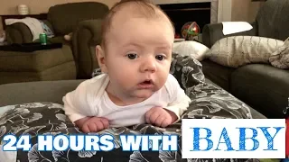 24 HOURS WITH 2 MONTH OLD BABY