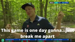 Simon Lizotte: "This Game is One Day Gonna... Just Break Me Apart"