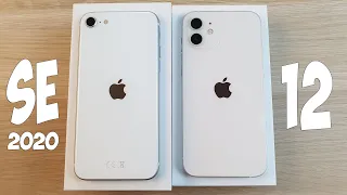 IPHONE SE 2 VS IPHONE 12 - СТОИТ ЛИ ПЕРЕПЛАЧИВАТЬ В 2 РАЗА? ПОЛНОЕ СРАВНЕНИЕ