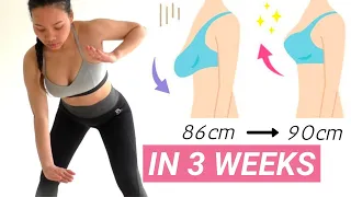 Lift and firm your breasts in 3 weeks. Intense workout to give your bust line a natural lift