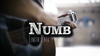 Numb - Linkin Park - Fingerstyle Guitar Cover (Free Tabs)