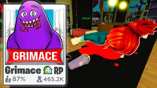 I Created a FAKE GRIMACE SHAKE Brookhaven Game!