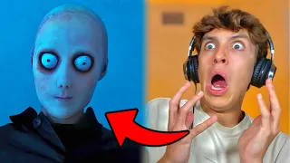 REACCIONANDO A CORTOS DE TERROR #2 *graciosos*