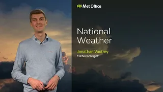 28/01/23 - Cloudy with northern sunny spells - Afternoon Weather Forecast UK - Met Office Weather