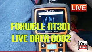 Very Good Foxwell NT301  OBD2  scanner with live data