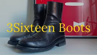 3Sixteen Square Toe Side Zip Boot Review | sizing, comfort & Quality