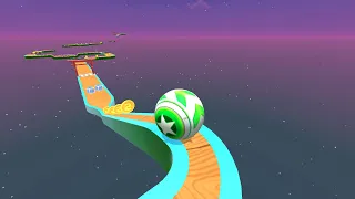 Sky Rolling Balls - All Levels Gameplay Android, iOS ( Level 939 - 947 )