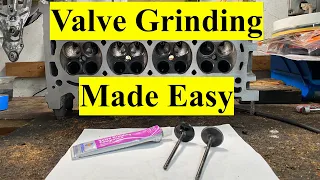 Seating Intake & Exhaust Valves by Lapping/Grinding By Hand - Fast & Easy