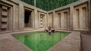 Live In Jungle Building Millionaire Underground Swimming Pool House