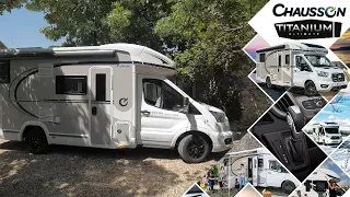 CAMPING-CARS CHAUSSON 2023 ☄️ | Profilés Titanium Ultimate, Série suréquipée & numérotée 💎