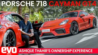 Living with Porsche 718 GT4 in India | Ashique Thahir’s Leap Of Faith | evo India