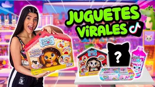 PROBANDO JUGUETES VIRALES de TIKTOK (Son literalmente MÁGICOS)😱 | Ani Cat😻